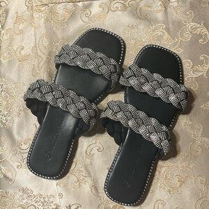 NWOT Sparkly Sandals